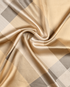 Burberry Check Square Scarf, &pound;150, Accessories, Gold, Silk, Other view