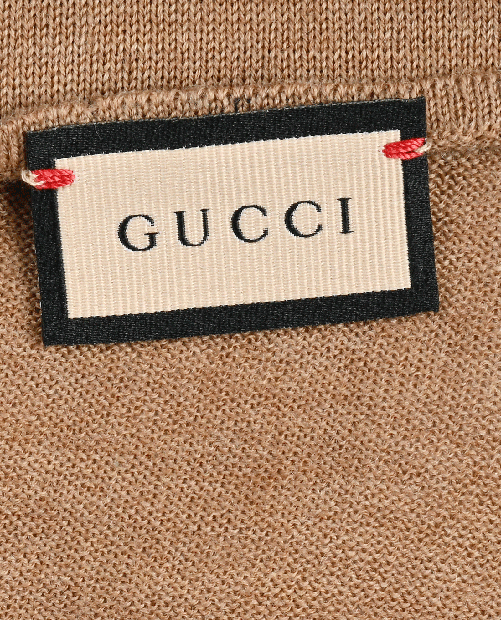 Gucci GG Pocket Scarf, &pound;85, Accessories, Brown, Wool, Other view