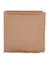 Louis Vuitton Monogram Shawl, &pound;220, Accessories, Brown, Silk/Wool, Front view