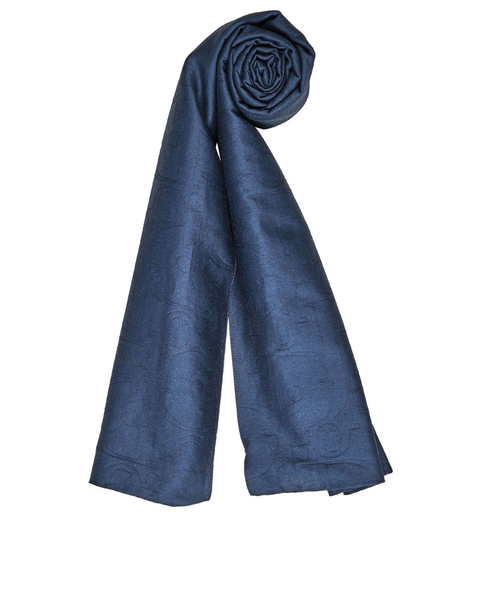 Christian Dior Logo Print Scarf, &pound;295, Accessories, Navy, Cotton/Silk, Other view