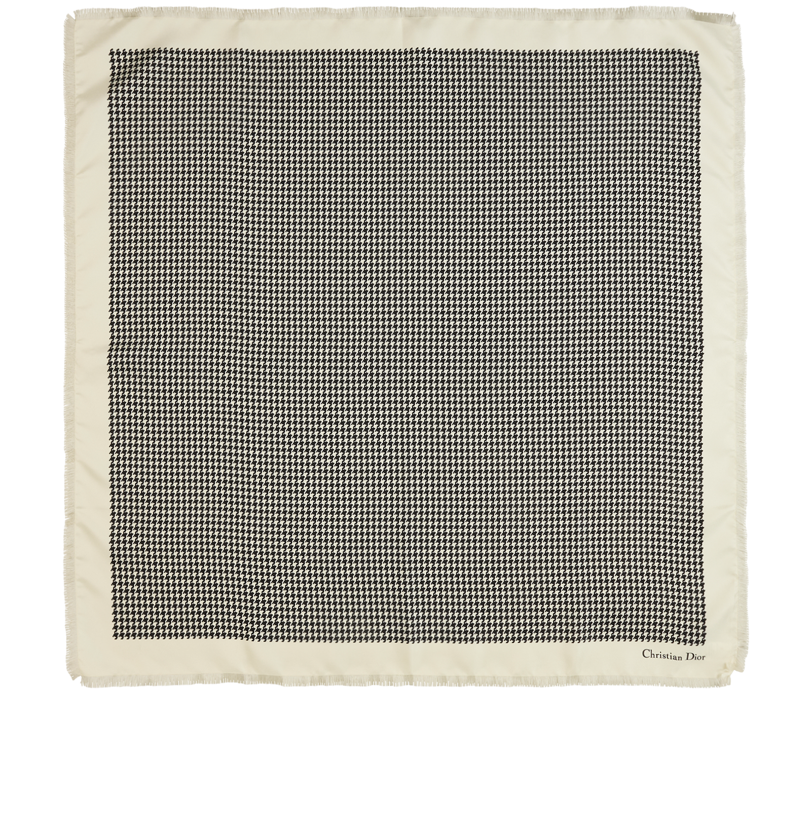 Christian Dior 30 Montaigne Square Scarf, &pound;210, Accessories, Black, Silk, Back view