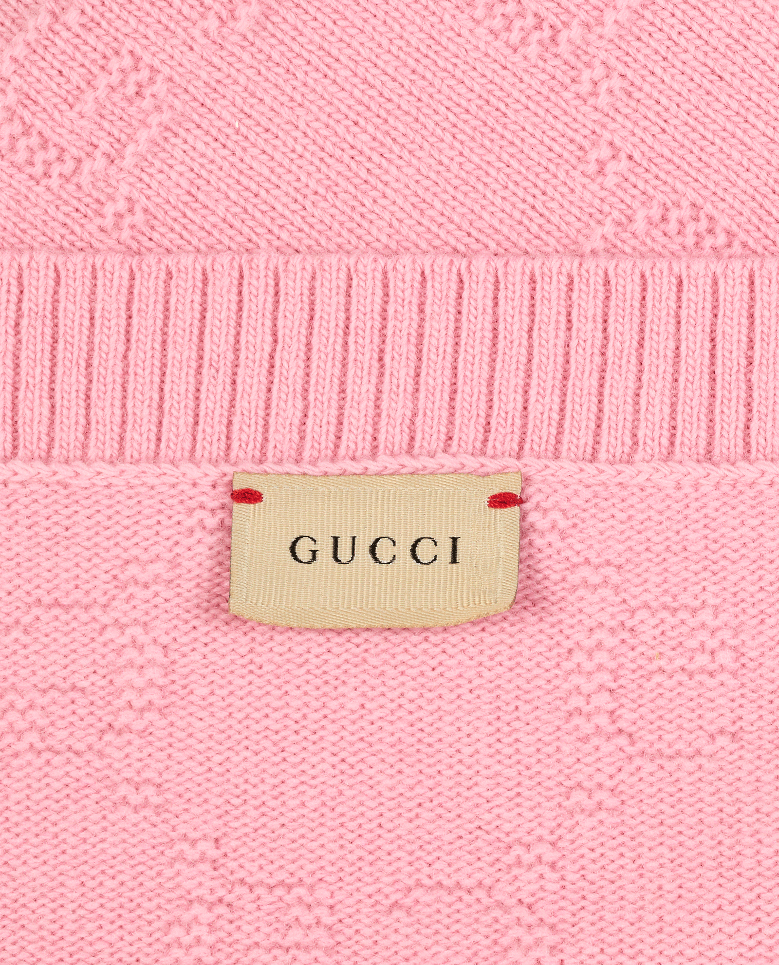 Gucci GG Square Scarf, &pound;225, Accessories, Pink, Wool, Other view