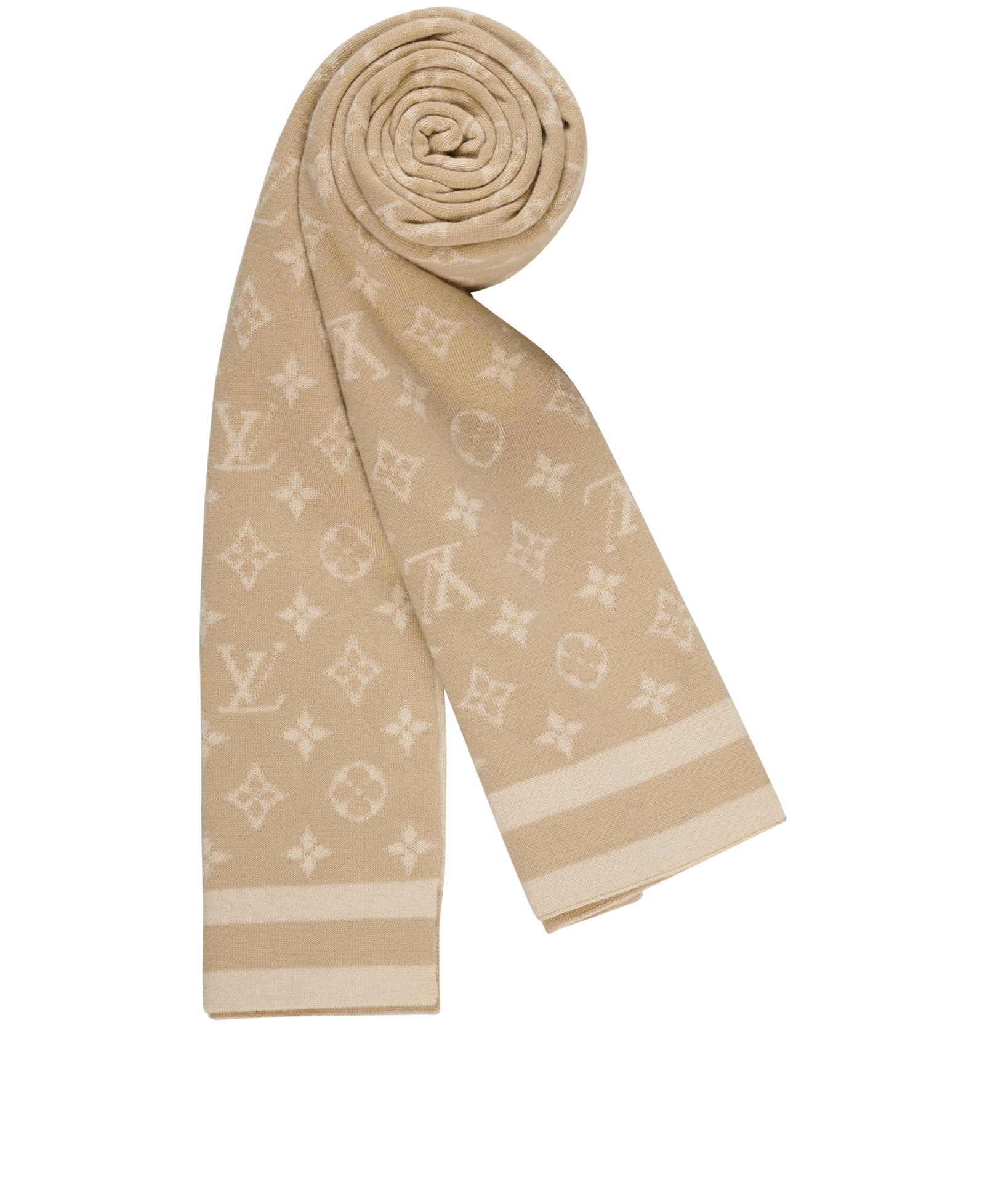 Louis Vuitton Monogram Reversible Scarf, &pound;350, Accessories, Beige/Cream, Cashmere/Silk, Other view