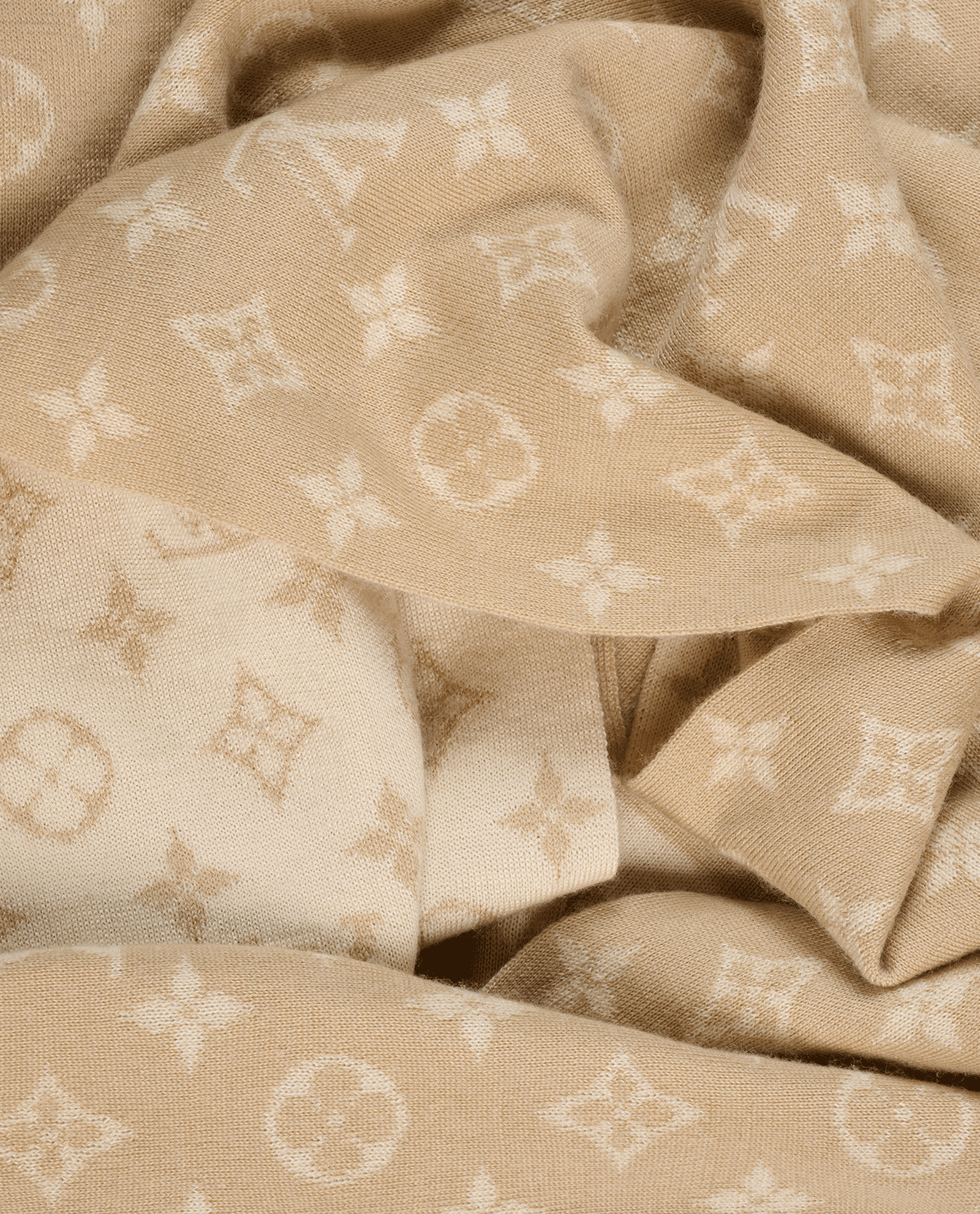 Louis Vuitton Monogram Reversible Scarf, &pound;350, Accessories, Beige/Cream, Cashmere/Silk, Other view