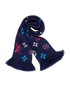 Louis Vuitton Rainbow Monogram Scarf, &pound;320, Accessories, Blue/Pink, Wool, Other view