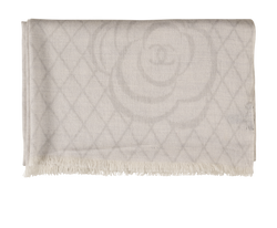 Chanel Scarf, Cashmere, Grey, MII, 1*