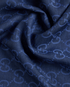 Gucci GG Long Scarf, &pound;195, Accessories, Blue, Silk/Wool, Other view
