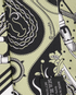 Hermes Amazones Twilly Scarf, &pound;110, Accessories, Black/Green, Silk, Other view