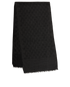 Gucci GG Scarf, &pound;220, Accessories, Black, Wool, Back view