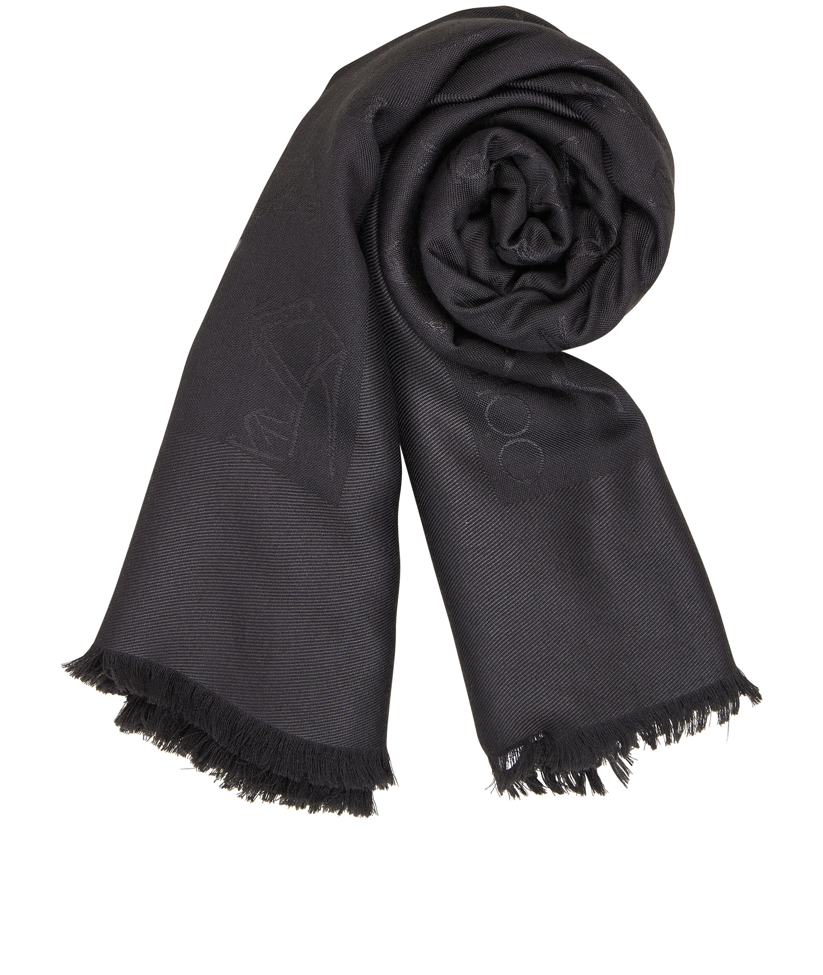 Jimmy Choo Shoe Print Scarf, &pound;150, Accessories, Grey, Silk/Wool, Other view