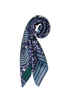 Hermes Garde Robe Pop Scarf 90, &pound;320, Accessories, Blue, Silk, Other view
