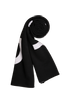 Givenchy Logo Print Scarf, &pound;110, Accessories, Black/White, Wool, Other view