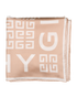 Givenchy Logo Scarf, &pound;110, Accessories, Pink, Silk, Front view