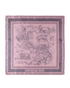 Christian Dior Toile De Sauvage Square Scarf, £240, Accessories, Pink, Silk, Back view