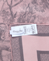 Christian Dior Toile De Sauvage Square Scarf, £240, Accessories, Pink, Silk, Other view