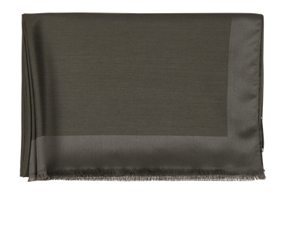 Givenchy 4G Scarf, &pound;110, Accessories, Grey, Silk, Front view