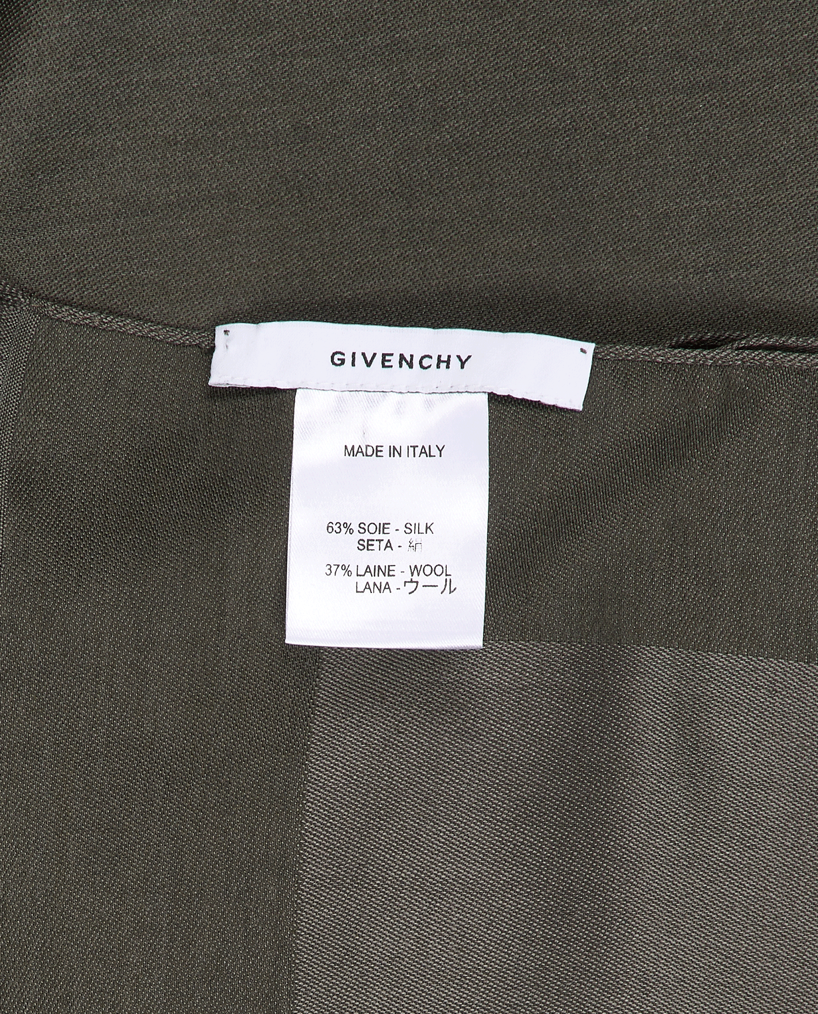 Givenchy 4G Scarf, &pound;110, Accessories, Grey, Silk, Other view