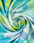 Salvatore Ferragamo Floral Scarf, &pound;110, Accessories, Blue/Green, Silk, Other view