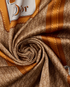 Christian Dior Oblique Print Scarf, &pound;220, Accessories, Brown, Silk, Other view