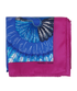 Hermes Brazil II Scarf 70cm, &pound;295, Accessories, Blue/Purple, Silk, Front view