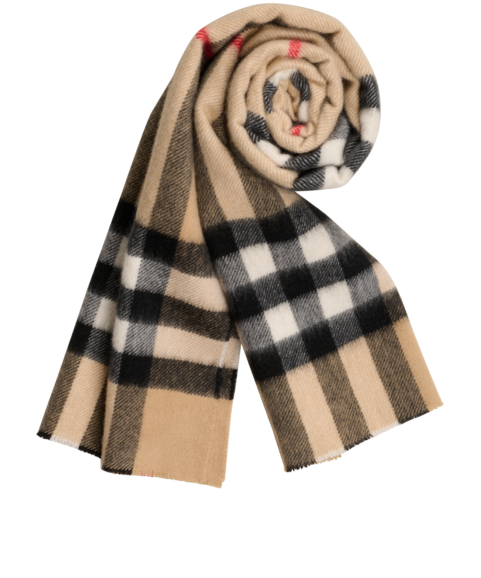 Burberry Check Scarf, &pound;250, Accessories, Beige, Cashmere, Other view