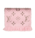 Louis Vuitton Logomania Scarf, &pound;250, Accessories, Pink/Silver, Silk/Wool, Front view