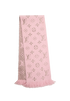 Louis Vuitton Logomania Scarf, &pound;250, Accessories, Pink/Silver, Silk/Wool, Back view