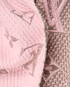 Louis Vuitton Logomania Scarf, &pound;250, Accessories, Pink/Silver, Silk/Wool, Other view