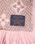 Louis Vuitton Logomania Scarf, &pound;250, Accessories, Pink/Silver, Silk/Wool, Other view