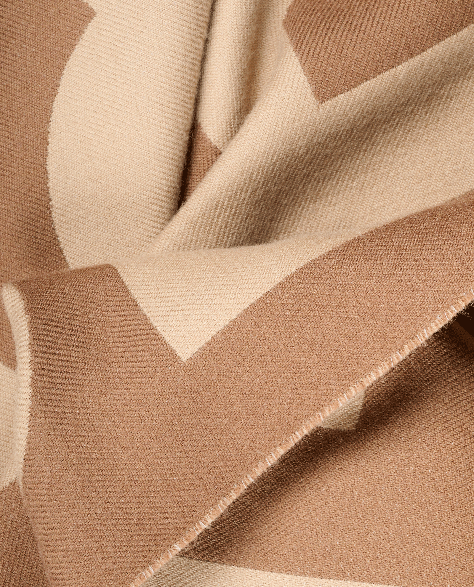 Burberry Logo Scarf, &pound;150, Accessories, Brown, Wool, Other view