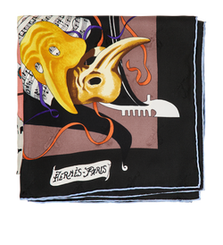 Hermes Le Carnaval De Venise Carre 90, Silk, Multi, 1*