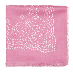 Givenchy Paisley Shawl, Modal, Pink/White, 3*