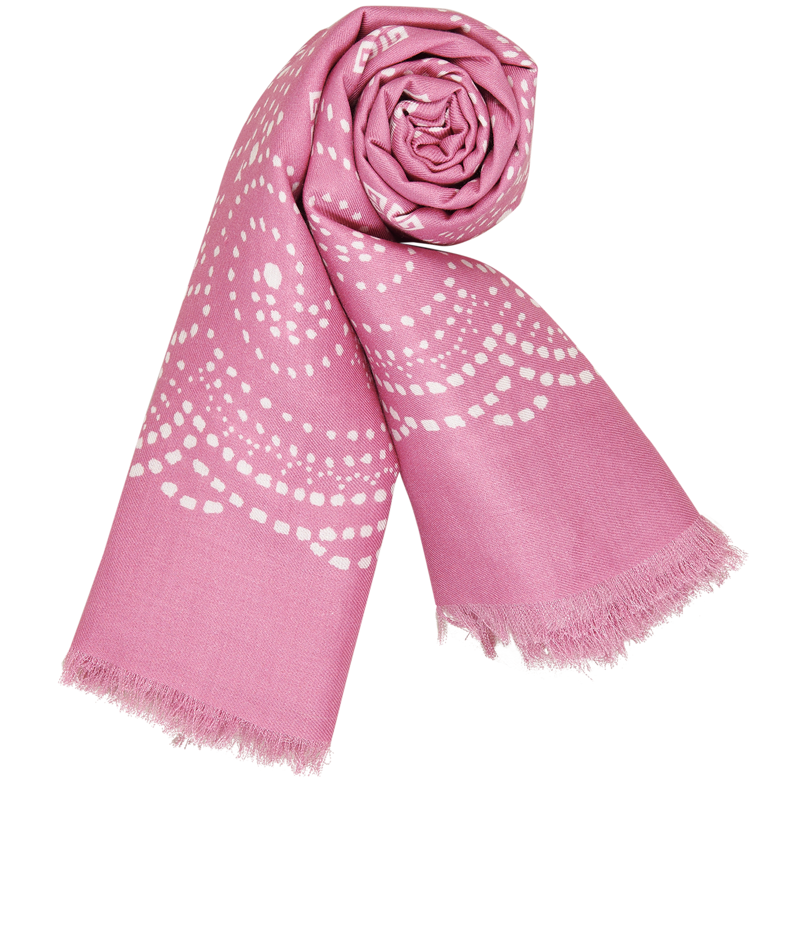 Givenchy Paisley Shawl, &pound;120, Accessories, Pink, Modal, Other view
