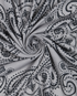 Givenchy Paisley Shawl, &pound;110, Accessories, Black/Grey, Modal, Other view