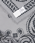 Givenchy Paisley Shawl, &pound;110, Accessories, Black/Grey, Modal, Other view