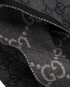 Gucci GG Scarf, &pound;220, Accessories, Black, Wool, Other view