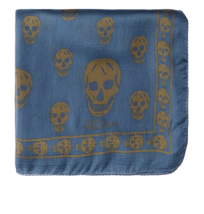 Alexander McQueen Skulls Scarf, front view