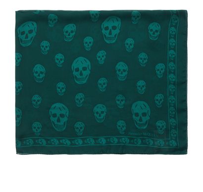 Alexander McQueen Skull Scarf, front view