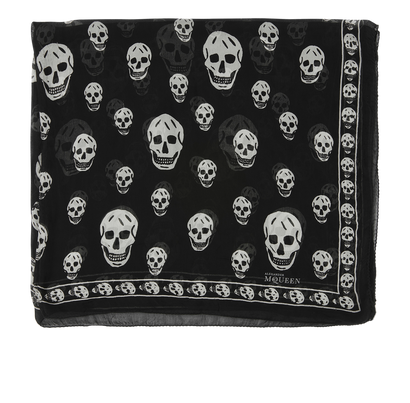 Alexander McQueen Skull Scarf, front view