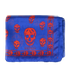 Alexander McQueen Skull Scarf, &pound;120, Accessories, Blue/Red, Silk, Front view