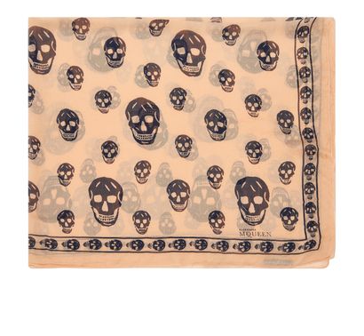 Alexander McQueen Skull Scarf, front view
