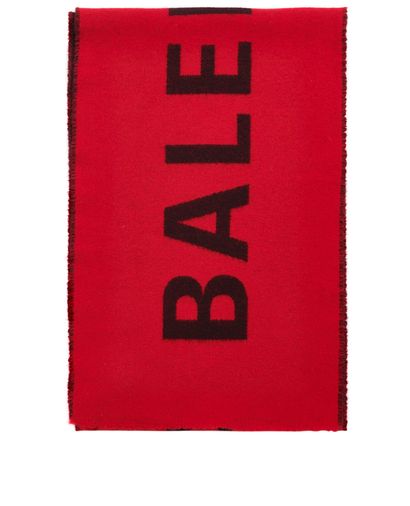 Balenciaga Logo Scarf, front view