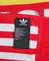 Balenciaga x Adidas Logo & Stripe Scarf, £150, Accessories, Red, Wool, Other view