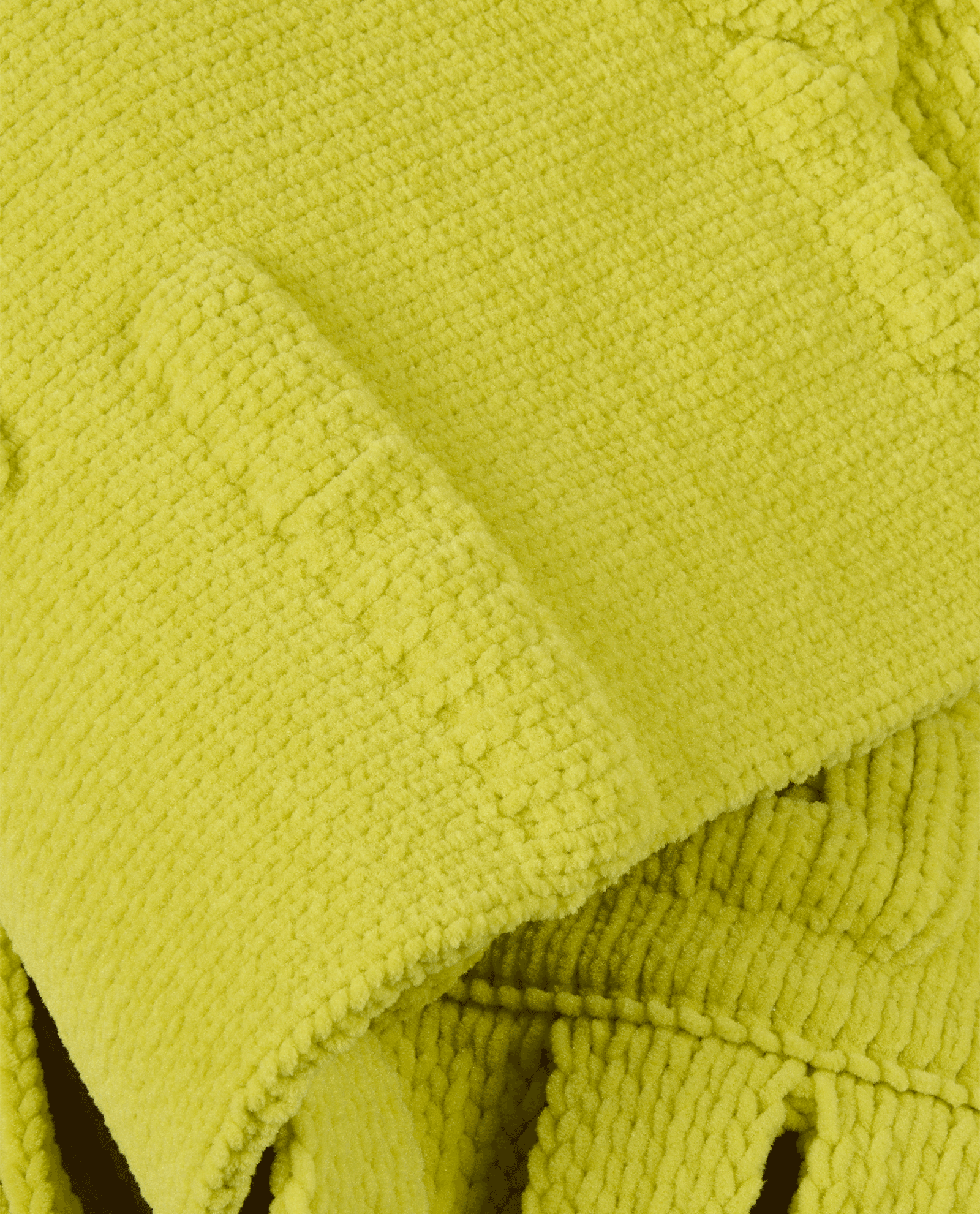 Bottega Veneta Letter Print Scarf, &pound;180, Accessories, Yellow, Polyester (Polymer), Other view