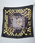 Bulgari Tangled Serpenti Scarf. Silk, &pound;85, Accessories, Gold, Silk, Front view