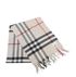 Burberry Classic Check Scarf, £160, Accessories, Black/Cream/Red, Cashmere, Back view