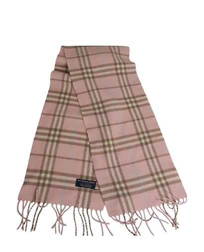 Burberry Pink Scarf, front view