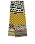 Burberry Montage Jacquard scarf, other view