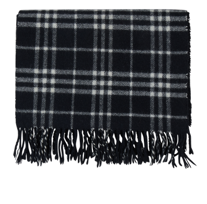 Burberry Long Check Scarf, front view