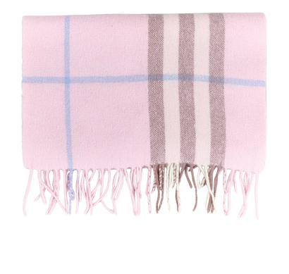 Burberry Checked Scarf, front view